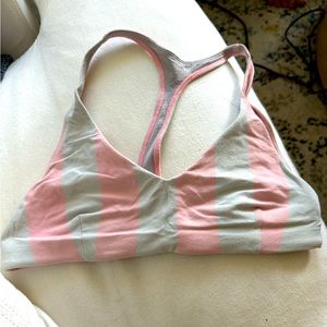Lululemon Striped T-back Sports Bra • 6